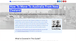 Desktop Screenshot of movetoaustralia.net