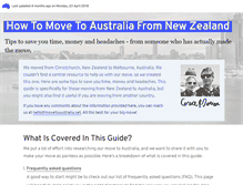 Tablet Screenshot of movetoaustralia.net